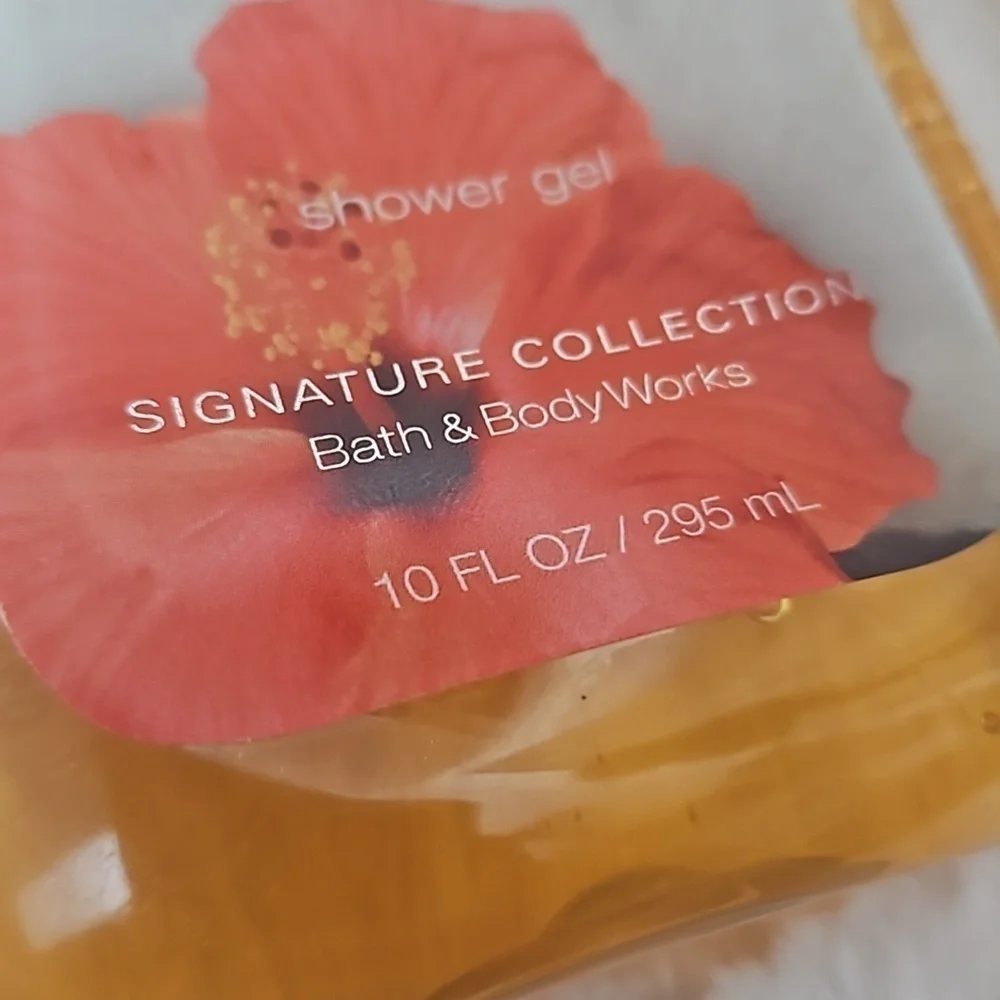 Bath and Body Works Exotic Coconut Retired Shower Gel and Splash